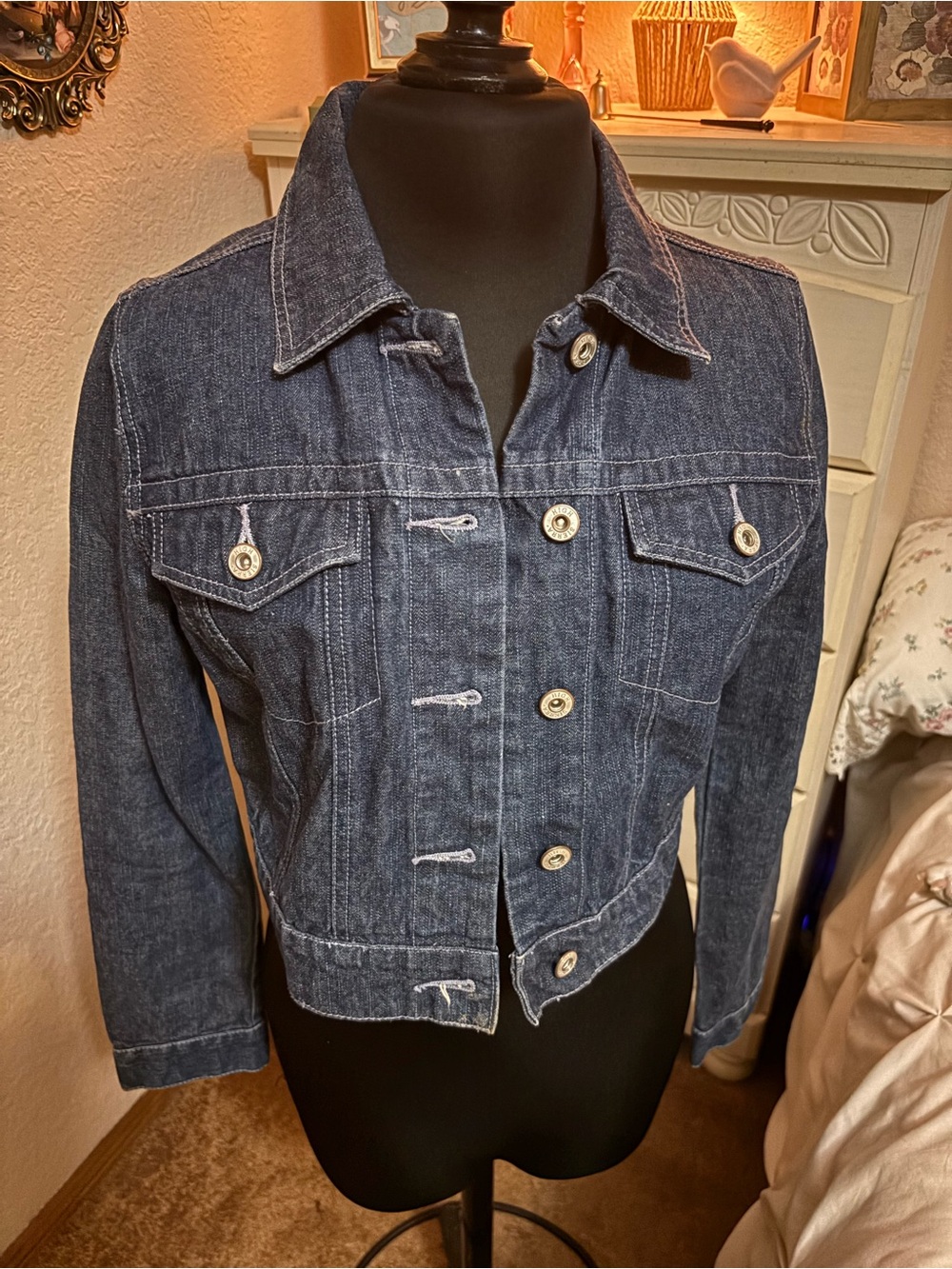 High Sierra Dark Denim Jean Jacket - Dark Blue